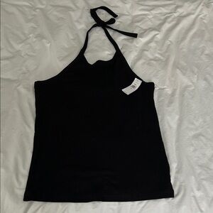 GAP Black Halter Tank Top